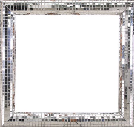 RENDA ASCANIO Crotone 1951Senza titolo, 1993mosaico a cornice specchiante su...