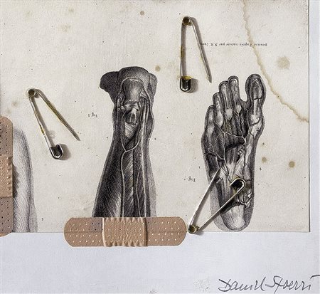 SPOERRI DANIEL Galati 27/03/1930Senza titolotecnica mista e applicazioni su...