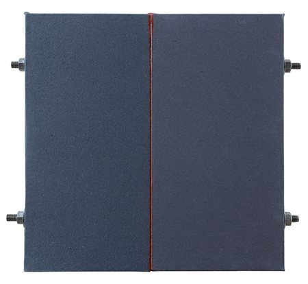 CACCIOLA ENZO Arenzano (GE) 12/12/1945N. 38, 2009multigum su 2 tele e ferro...