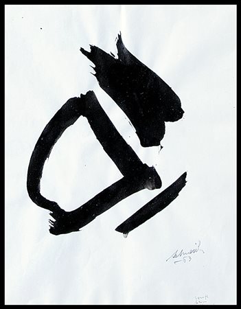 SCHNEIDER GERARD Saint Croix 1896 - Parigi 1986Senza titolo, 1963inchiostro...