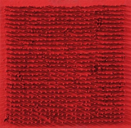 AUBERTIN BERNARD Fontenay aux Roses 1934Tableau clous, 1969acrilici e chiodi...