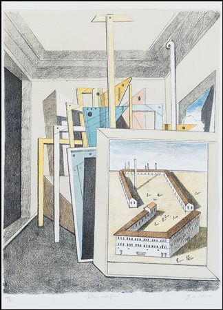 DE CHIRICO GIORGIO Volo (Grecia) 10/07/1888 - Roma 20/11/1978Interno...