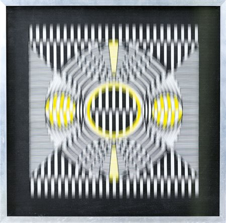 BALDESSARI GUIDO Venezia 1938Superficie vibrante, 1983tecnica mista su...