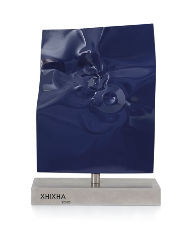 XHIXHA HELIDON Durazzo 1970Energia attraverso il blu, 2010scultura in ferro...