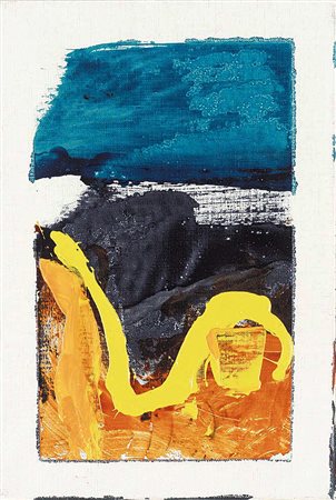 SCHIFANO MARIO Homs (Libia) 1934 - Roma 26/01/1998Scheggia, 1997smalto su...