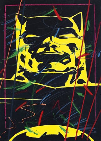 MANERA ENRICO Asmara (Etiopia) 04/04/1947Batman, 2000acrilici e smalti su...