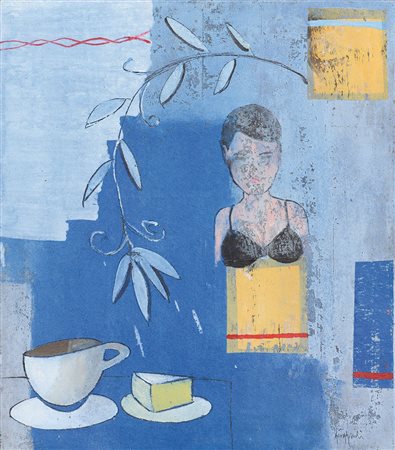 GIOVAGNOLI LUCA Rimini 1963Non ricordava la strada, 2002olio su tela cm....