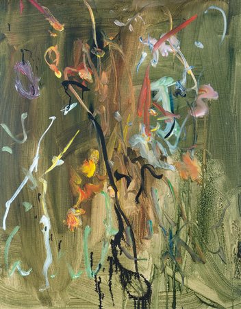 TRECCANI ERNESTO Milano 26/08/1920 - Milano 27/11/2009Siepe, 1972olio su tela...