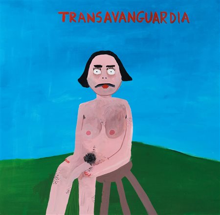 LABORATORIO SACCARDI Transavanguardia, 2003acrilici su tela cm. 150x150x2,5;...