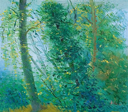 LILLONI UMBERTO Milano 01/03/1898 - Milano 15/06/1980Alberi a Viareggio,...