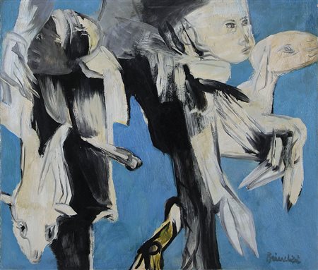 BRINDISI REMO Roma 25/04/1918 - Milano 25/07/1996Pastoraleolio su tela cm....