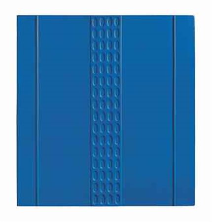 TURI SIMETI (N. 1929) Ovali blu in negativo firmato e datato Simeti 66 (sul...