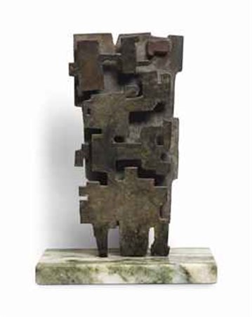 PIETRO CONSAGRA (1920-2005) Figura firmata e datata CONSAGRA 55 (sul retro)...