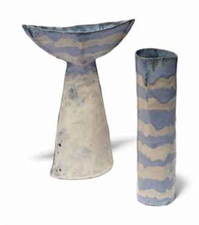 FAUSTO MELOTTI (1901-1986) Lotto di due opere: a) Senza titolo siglata con...