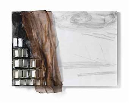 FAUSTO MELOTTI (1901-1986) Senza titolo firmata Melotti (in basso al centro)...