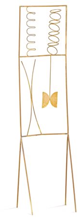 Fausto Melotti 1901-1986 I MAGNIFICI SETTE. VARIAZIONE N. 7 BRASS. EXECUTED...