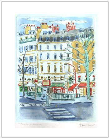 ORFEO TAMBURI Jesi 1910 – Parigi (Francia) 1994 Senza titolo Pittura su...