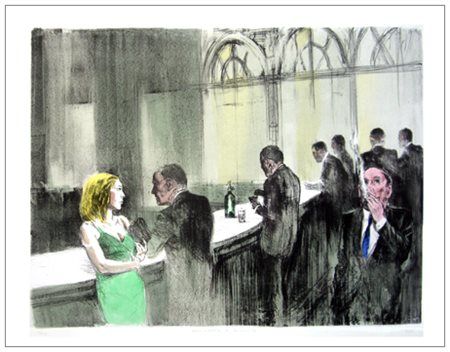 ALBERTO SUGHI Cesena 1928 – Bologna 2012 Senza titolo (Bar Roma) 1988 Pittura...