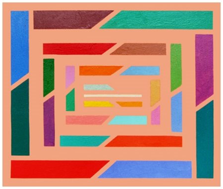 PIERO DORAZIO Roma 1927 – Todi 2005 Siris II 1998 Olio su tela 25 x 30....