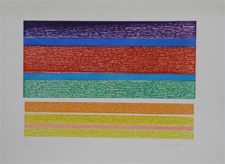 DORAZIO PIERO ROMA 1927 ROMA 2005 ISIOLO, 1974 ACQUAFORTE ACQUATINTA cm 49,5...