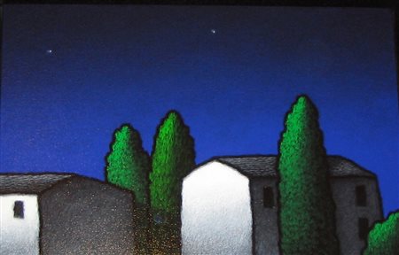 STEFANONI TINO LECCO 1937 SENZA TITOLO, 2009 OLIO SU TELA cm 32 x 46 Firma al...