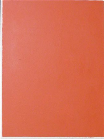 AUBERTIN BERNARD FRANCIA 1934 MONOCHROME ROUGE, 2008 ACRILICI SPATOLATI SU...