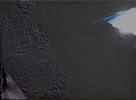 FINZI ENNIO VENEZIA 1931 SENZA TITOLO, 1986 OLIO SU TELA cm 30 x 40 Firma e...