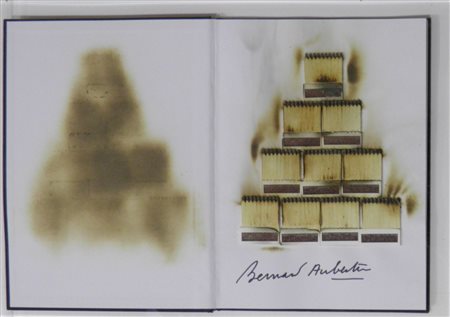 AUBERTIN BERNARD FRANCIA 1934 IL FUOCO E IL ROSSO FIAMMIFERI BRUCIATI SU...