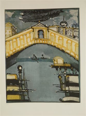 BRINDISI REMO ROMA 1918 LIDO DI SPINA 1996 PONTE DI RIALTO ACQUAFORTE...