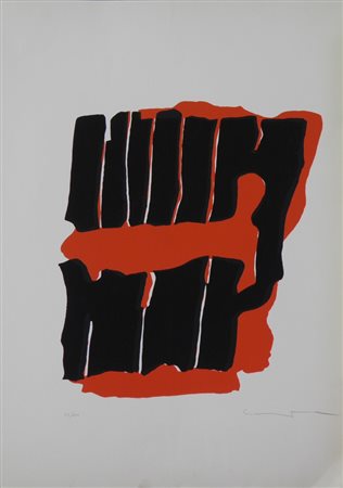 CONSAGRA PIETRO MAZARA DEL VALLO (TP) 1920 2005 SENZA TITOLO, 1973 SERIGRAFIA...