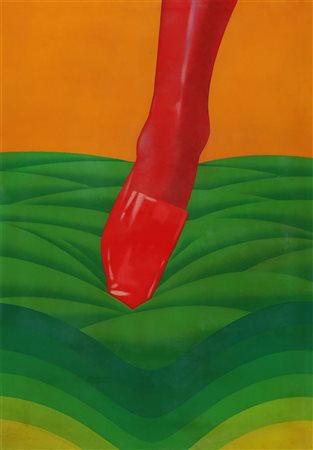 UMBERTO MARIANI 1936 Mera...klofff !!!, 1968 Olio su tela, cm. 116 x 81...