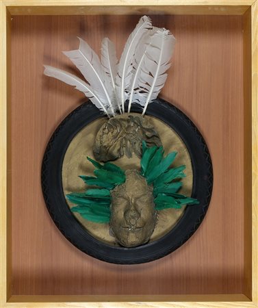 AL HANSEN 1927 - 1995 Il moro d’oro for Maria Callas, 1989 Assemblaggio,...