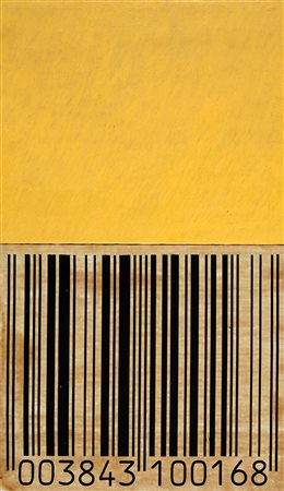 FRANCO VACCARI 1936 Senza titolo, 1989 Tecnica mista su tela (dittico), cm....