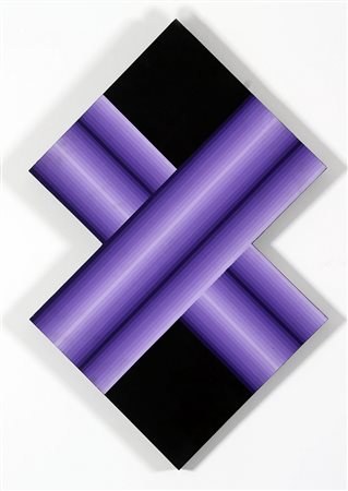 FERNANDA FEDI 1940 Modulare luminoso continuo n.2, 1977 Acrilico su legno, cm...