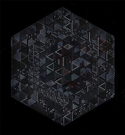 FRANCO COSTALONGA 1933 Gradienti di luminosità, Mokubi, 1994/95 Cilindri...