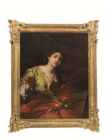 Bernardo Cavallino (Napoli 1616 &ndash; 1656) ALLEGORIA DELLA PITTURA olio su...