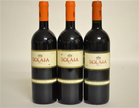 Solaia Antinori Toscana, IGT 2009 - 2 bt 2001 - 1 bt 3 bt E Etichette...