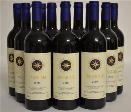 Sassicaia Tenuta San Guido 2008 Bolgheri Sassicaia, DOC 12 bt E Quattro bt...