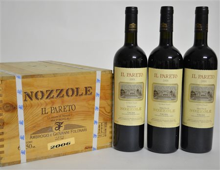 Il Pareto Tenuta di Nozzole Toscana, IGT 2006 - 6 bt csl 2001 - 3 bt 9 bt E