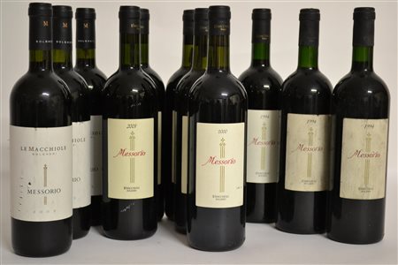 Messorio Le Macchiole Toscana, IGT 2003 - 3 bt 2001 - 2 bt 2000 - 3 bt 1994 -...