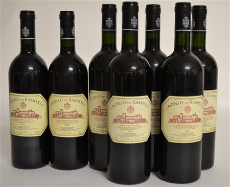 Sammarco Castello dei Rampolla Toscana, IGT 1999 - 2 bt 1990 - 5 bt 7 bt E
