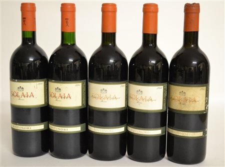 Solaia Antinori Toscana, IGT 1994 - 2 bt 1986 - 2 bt 1985 - 1 bt 5 bt E...