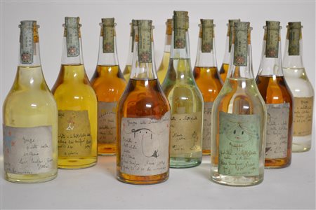 Selezione Grappe Levi Serafino Piemonte 12 bt E - Bottiglia contenente Grappa...