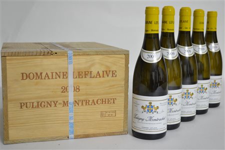 Puligny-Montrachet Domaine Leflaive Cote de Beaune 2009 - 5 bt 2008 - 6 bt...