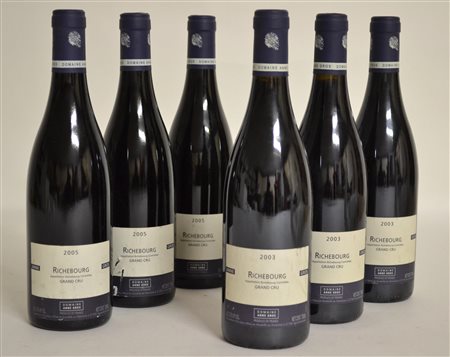 Richebourg Domaine Anne Gros Cote de Nuits, Grand Cru 2005 - 3 bt 2003 - 3 bt...