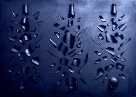 Marco Salamina Lecce 1994 TRITTICO NERO 2015 Mista 65x90 Certificato di...