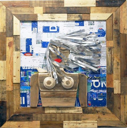 Lele De Bonis torino 1980 Scirocco 2015 assemblaggio 110x110