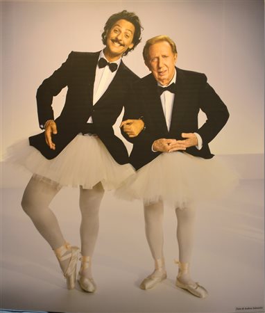 Mike e Fiorello in tut˘, foto Andrea Sabatello