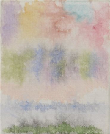 Riccardo Guarneri, Senza titolo, 1998, acrilico su tela, cm. 7x6, siglato al...