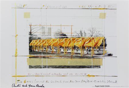 Christo & Jeanne-Claude, The Gates / Project for Central Park New York,...
